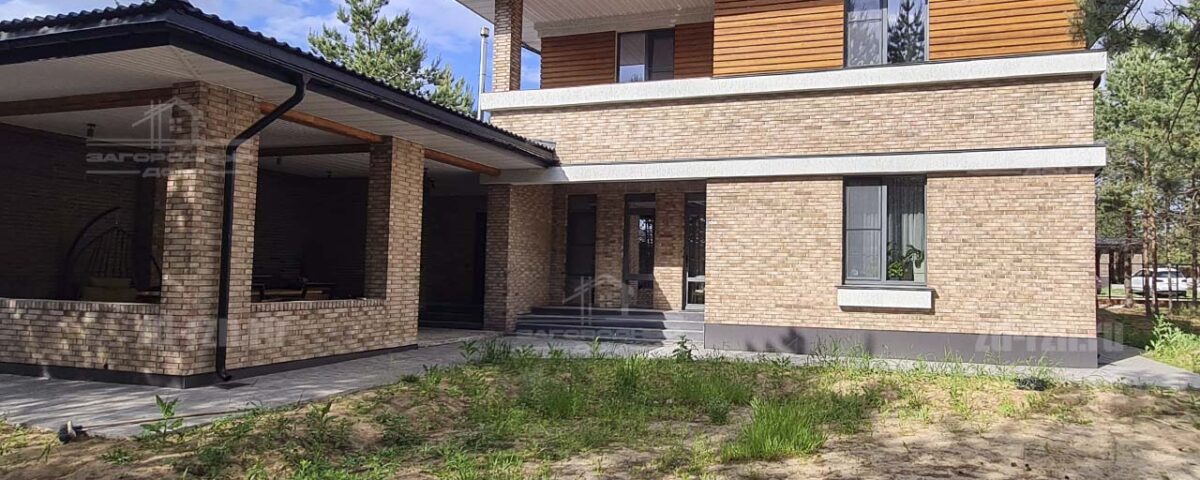 Дом "в стиле Райта" 220 м2 в коттеджном поселке Вилланд
